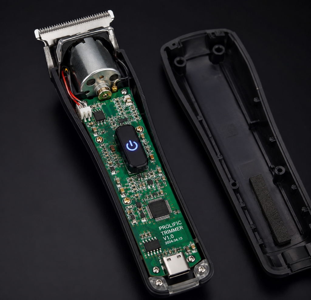 LA Grooming Brand Precision Trimmer PCB Redesign Hardware & PCB Design